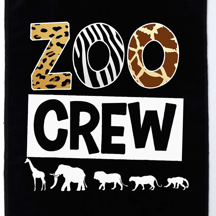 Zoo Crew Zookeeper Safari Wildlife Animal Lover Costume Platinum Collection Golf Towel