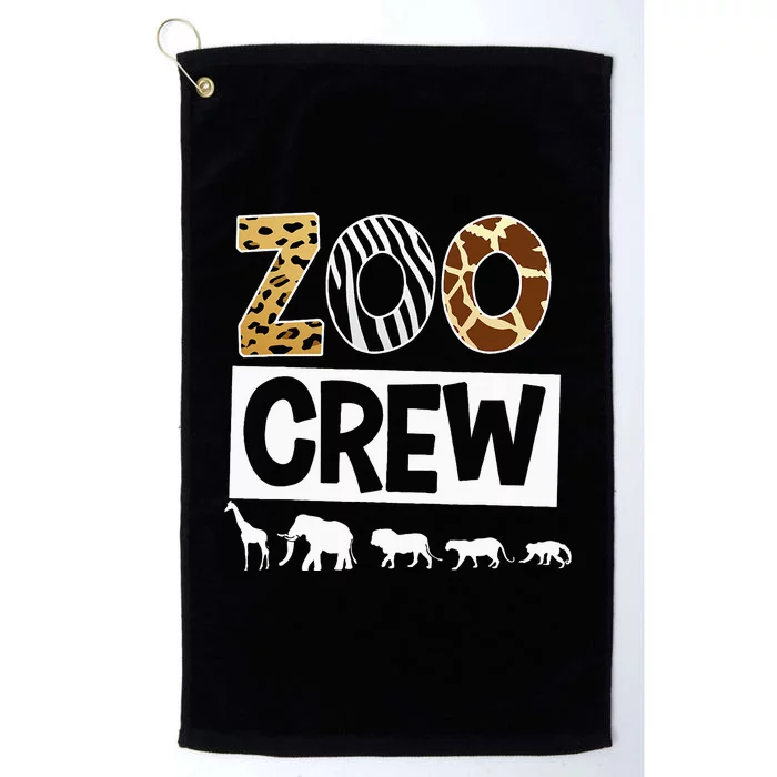 Zoo Crew Zookeeper Safari Wildlife Animal Lover Costume Platinum Collection Golf Towel