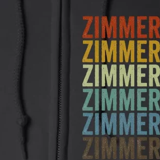 Zimmerman City Full Zip Hoodie