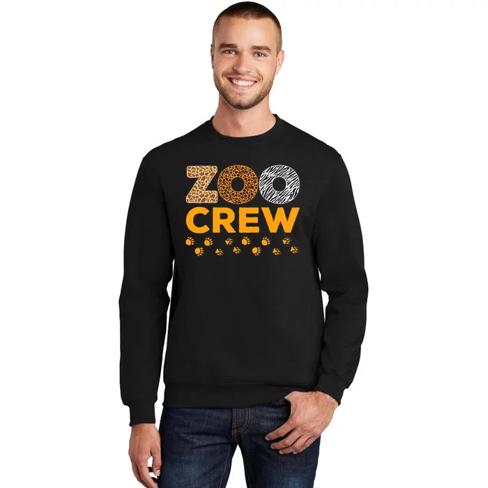 Zoo Crew Zookeeper Costume Safari Wildlife Animal Lover Tall Sweatshirt