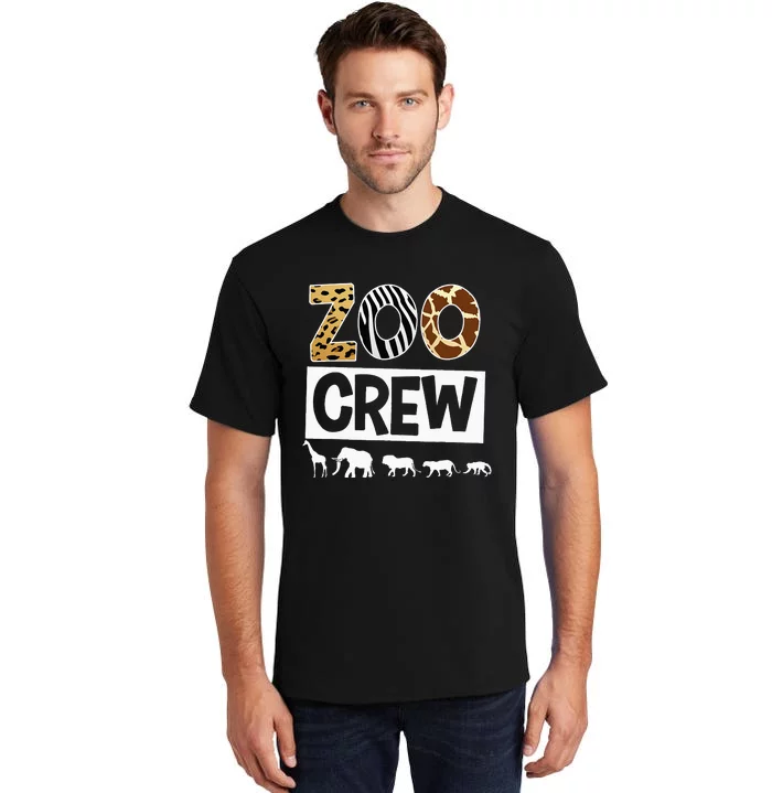 Zoo Crew Zookeeper Safari Wildlife Animal Lover Costume Tall T-Shirt