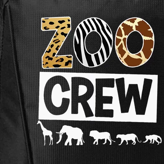 Zoo Crew Zookeeper Safari Wildlife Animal Lover Costume City Backpack