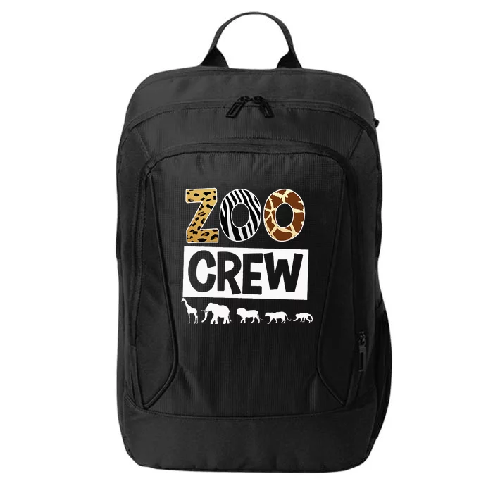 Zoo Crew Zookeeper Safari Wildlife Animal Lover Costume City Backpack