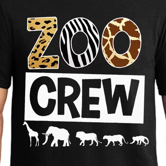 Zoo Crew Zookeeper Safari Wildlife Animal Lover Costume Pajama Set