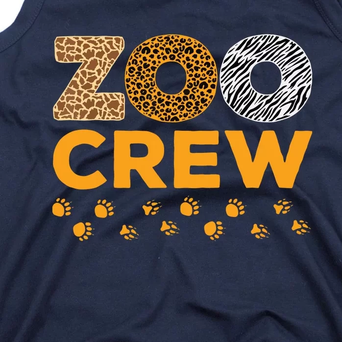 Zoo Crew Zookeeper Costume Safari Wildlife Animal Lover Tank Top