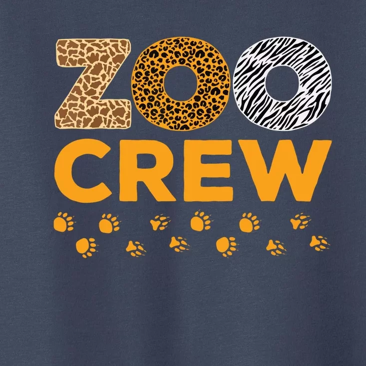 Zoo Crew Zookeeper Costume Safari Wildlife Animal Lover Toddler T-Shirt