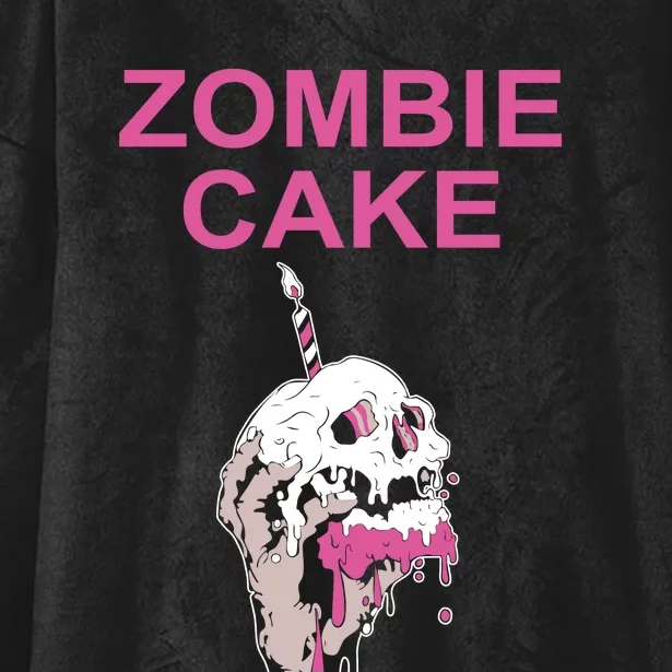 Zombie Cake Hooded Wearable Blanket