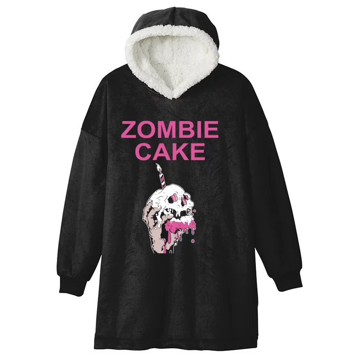 Zombie Cake Hooded Wearable Blanket