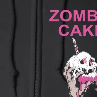 Zombie Cake Full Zip Hoodie