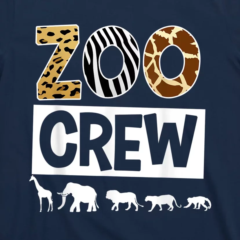 Zoo Crew Zookeeper Safari Wildlife Animal Lover Costume T-Shirt