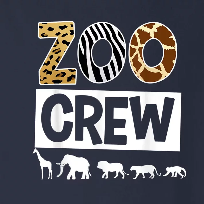 Zoo Crew Zookeeper Safari Wildlife Animal Lover Costume Toddler Long Sleeve Shirt