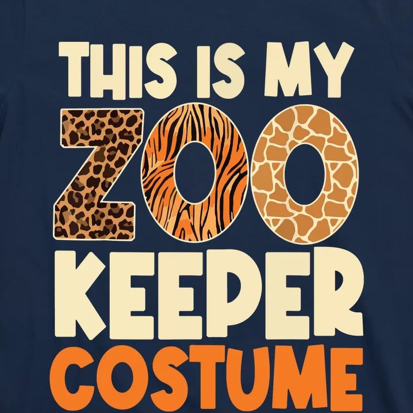 Zookeeper Costume Zoogoer Zoo Garden Animal Lover Keeper T-Shirt