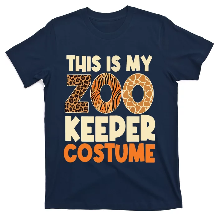 Zookeeper Costume Zoogoer Zoo Garden Animal Lover Keeper T-Shirt