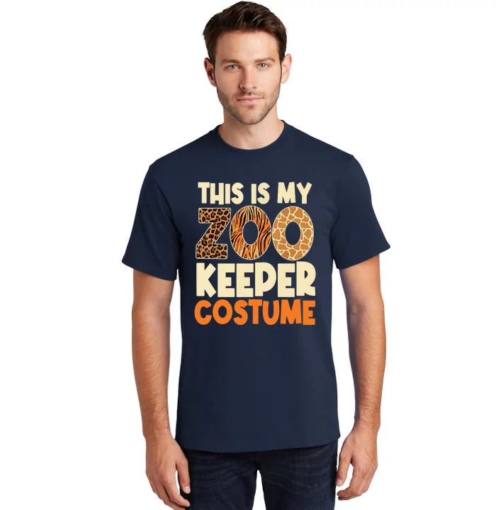 Zookeeper Costume Zoogoer Zoo Garden Animal Lover Keeper Tall T-Shirt