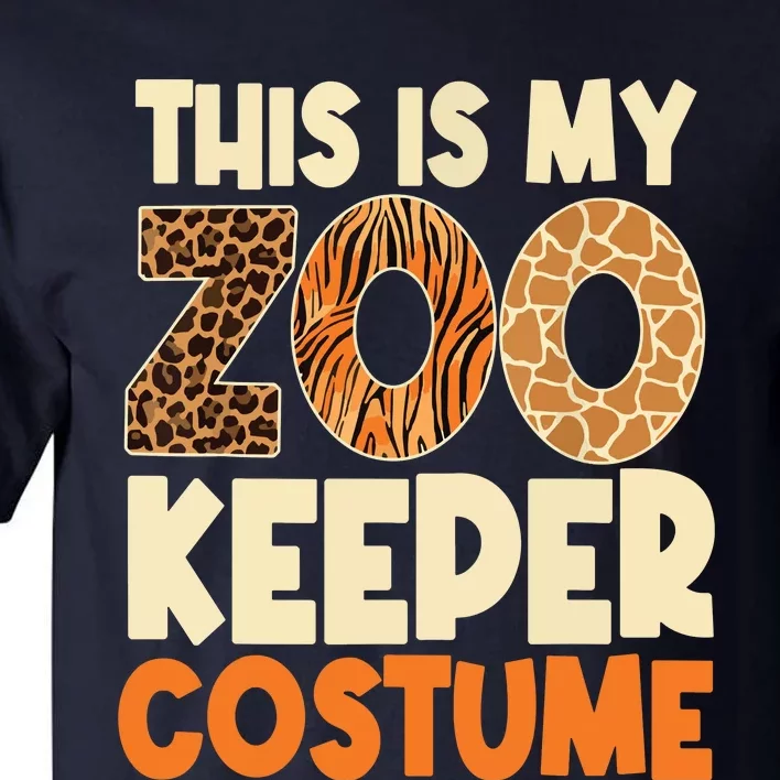 Zookeeper Costume Zoogoer Zoo Garden Animal Lover Keeper Tall T-Shirt