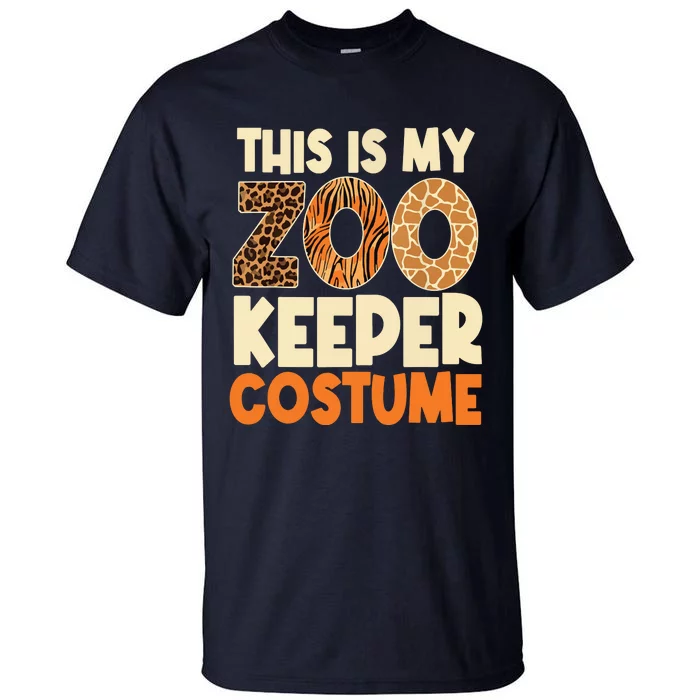 Zookeeper Costume Zoogoer Zoo Garden Animal Lover Keeper Tall T-Shirt