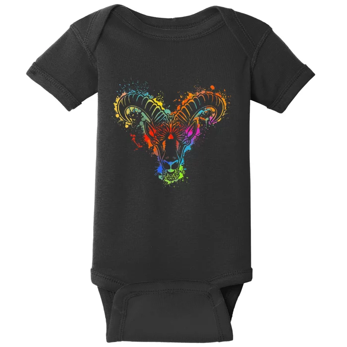 Zodiac Capricorn Baby Bodysuit