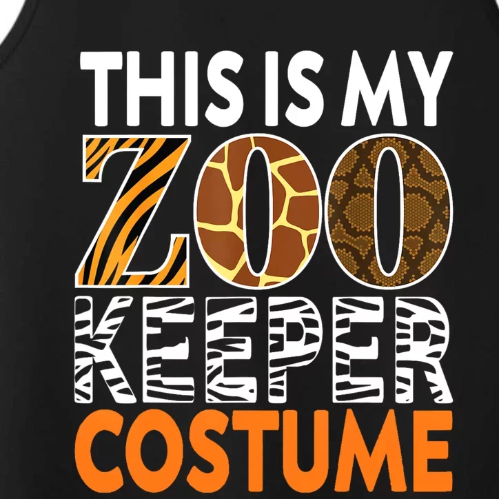 Zookeeper Costume Zoogoer Zoo Garden Animal Lover Keeper Performance Tank