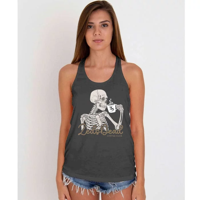 Zeds Dead Coffee Club Women's Knotted Racerback Tank