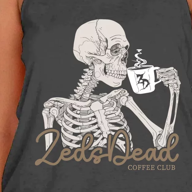 Zeds Dead Coffee Club Women's Knotted Racerback Tank