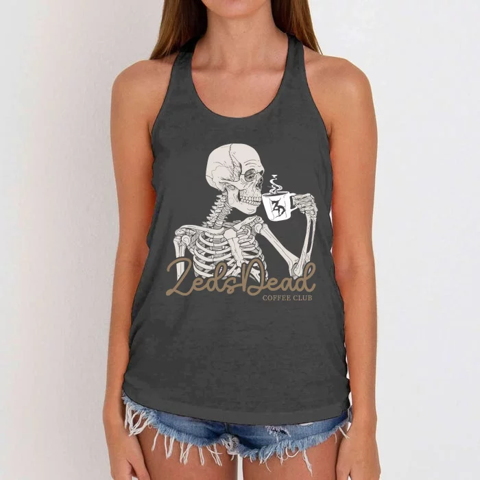 Zeds Dead Coffee Club Women's Knotted Racerback Tank