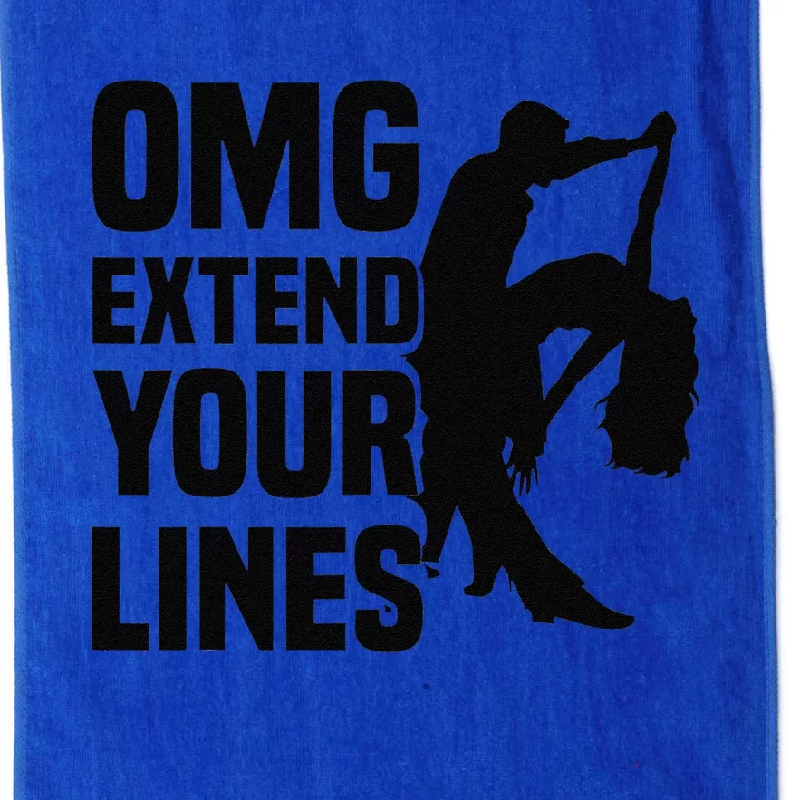 Zouk Dancer Omg Extend Your Lines Zouk Dancing Platinum Collection Golf Towel