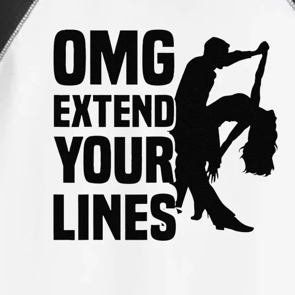 Zouk Dancer Omg Extend Your Lines Zouk Dancing Toddler Fine Jersey T-Shirt