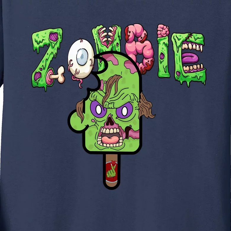 Zombie DNA Kids Long Sleeve Shirt