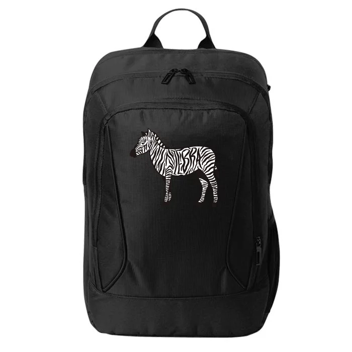 Zebra Stripes Animal City Backpack