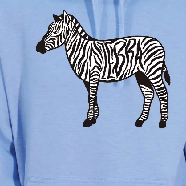 Zebra Stripes Animal Unisex Surf Hoodie