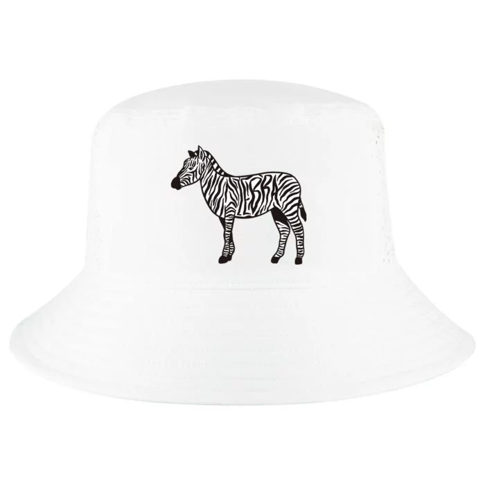 Zebra Stripes Animal Cool Comfort Performance Bucket Hat