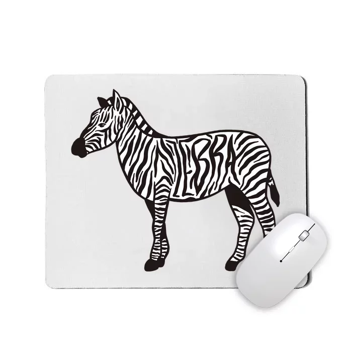 Zebra Stripes Animal Mousepad