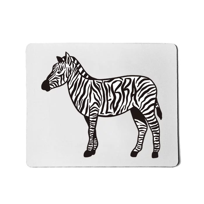 Zebra Stripes Animal Mousepad