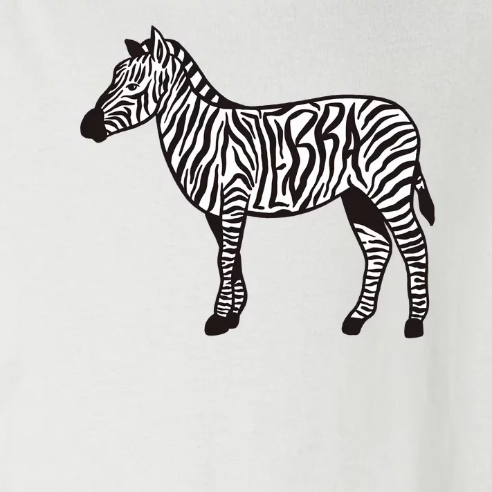 Zebra Stripes Animal Toddler Long Sleeve Shirt