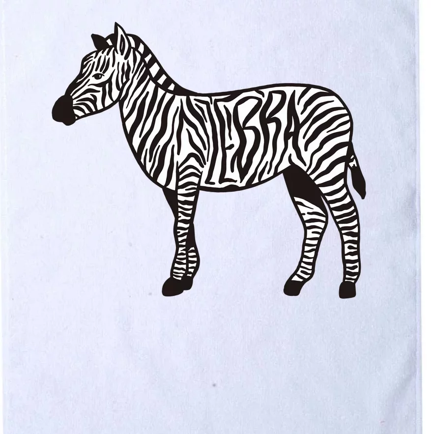 Zebra Stripes Animal Platinum Collection Golf Towel