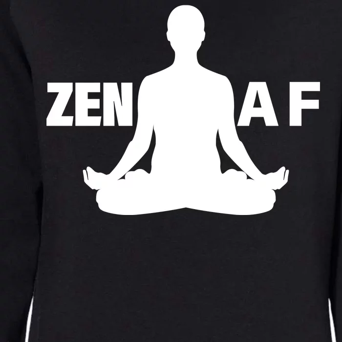 Zen AF Womens California Wash Sweatshirt