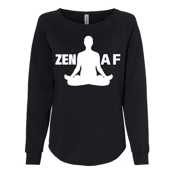 Zen AF Womens California Wash Sweatshirt