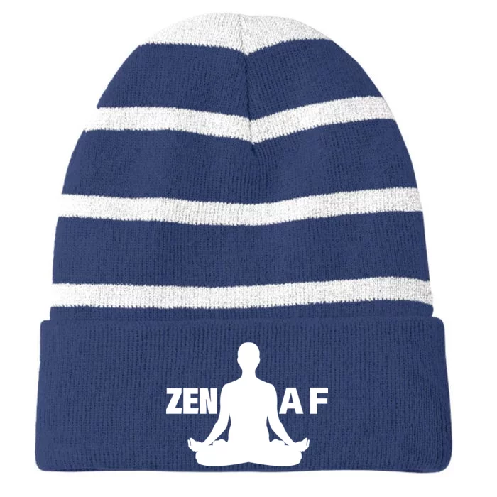 Zen AF Striped Beanie with Solid Band