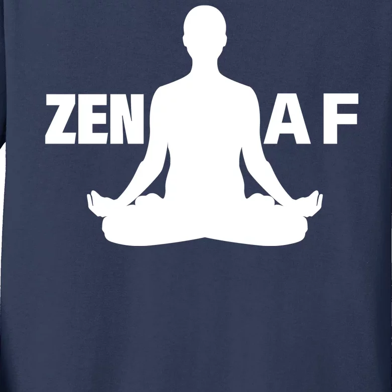 Zen AF Kids Long Sleeve Shirt