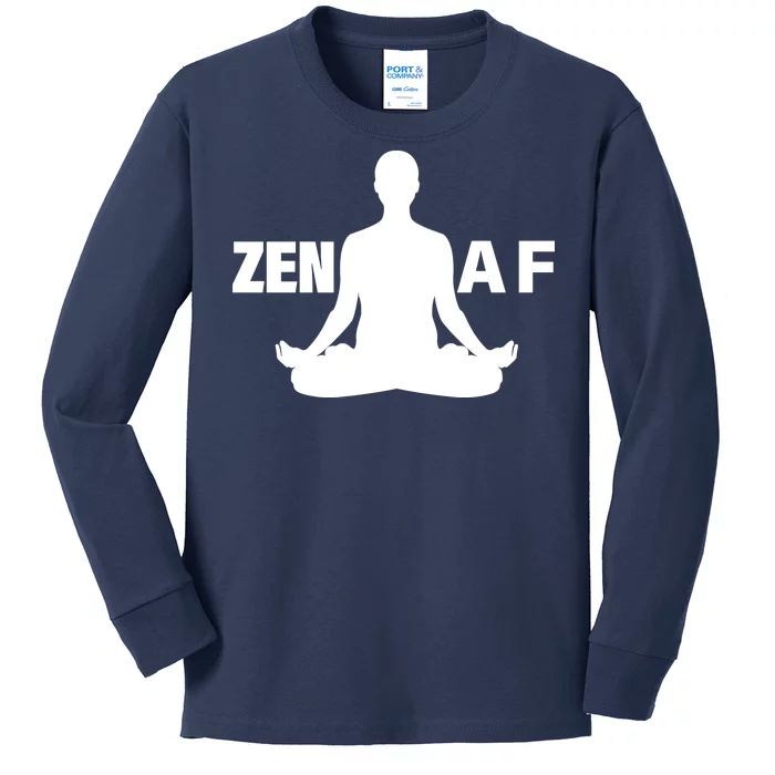 Zen AF Kids Long Sleeve Shirt