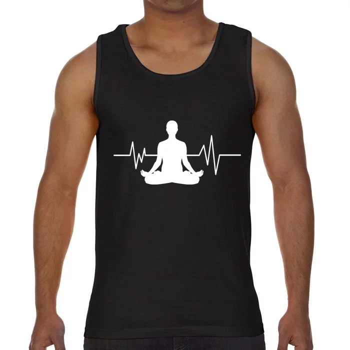 Zen Heartbeat Pulse Comfort Colors® Tank Top