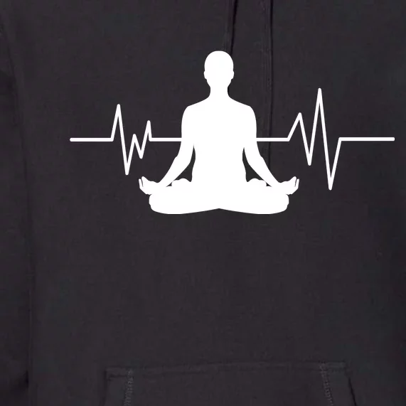 Zen Heartbeat Pulse Premium Hoodie