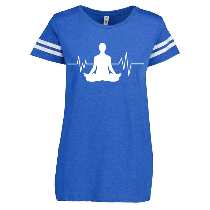 Zen Heartbeat Pulse Enza Ladies Jersey Football T-Shirt