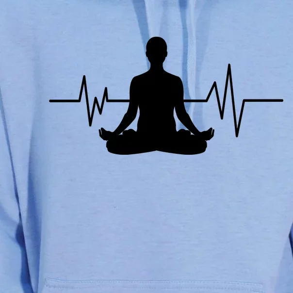 Zen Heartbeat Pulse Unisex Surf Hoodie