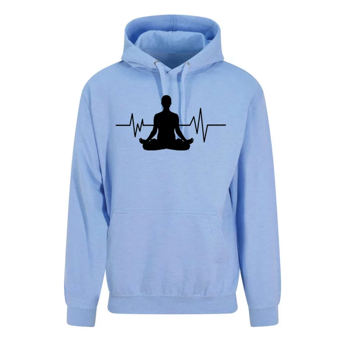 Zen Heartbeat Pulse Unisex Surf Hoodie