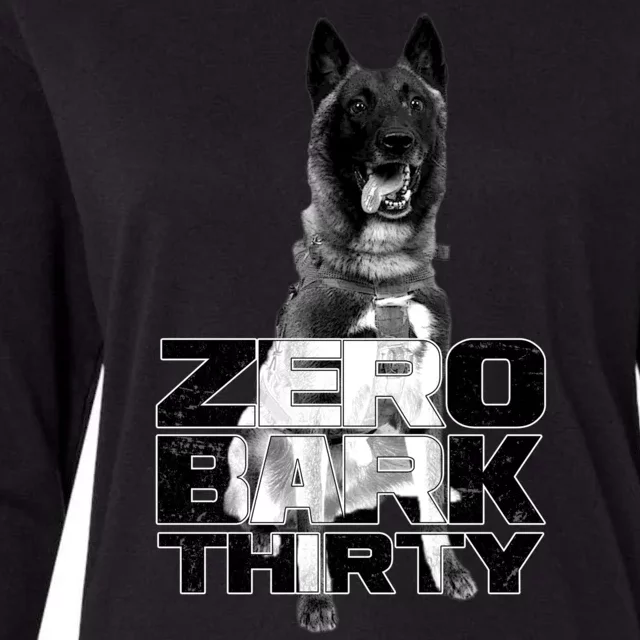 Zero Bark Thirty Conan the Hero Dog Womens Cotton Relaxed Long Sleeve T-Shirt