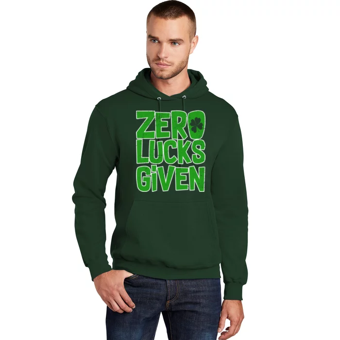 Zero Lucks Given St. Patrick's Day Hoodie