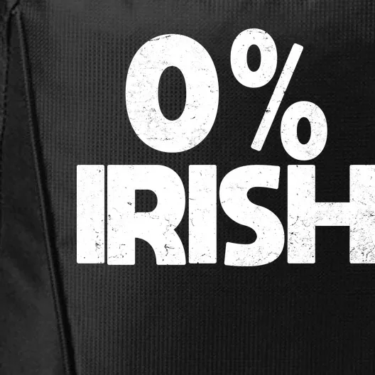 Zero Percent Irish City Backpack