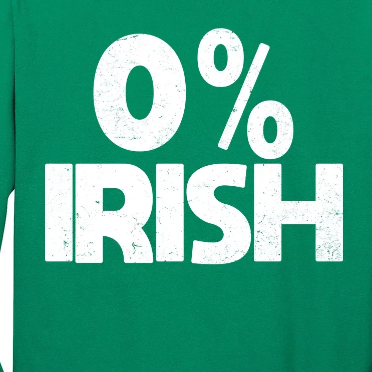 Zero Percent Irish Long Sleeve Shirt