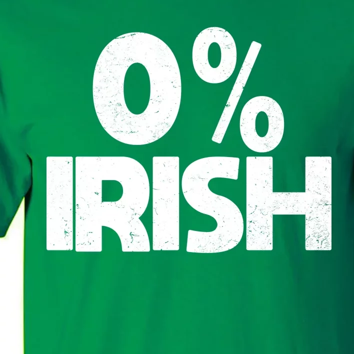 Zero Percent Irish Tall T-Shirt